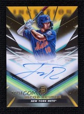 2023 Bowman Inception Auto Gold Foil 7/50 Jacob Reimer #BPA-JRR Auto 0j81