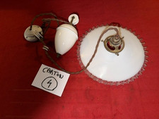 LAMPE DE CUISINE a Suspension et Contrepoids année 40 50