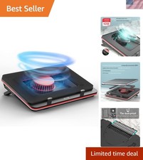 GT500 Powerful Turbo-Fan 4200 RPM Laptop Cooling Pad with Infinitely Variable...