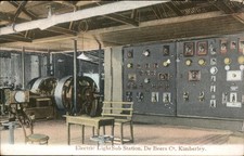 Kimberley Electric Light Sub Station De Beers Co. c1900s-10s Vintage Postcard