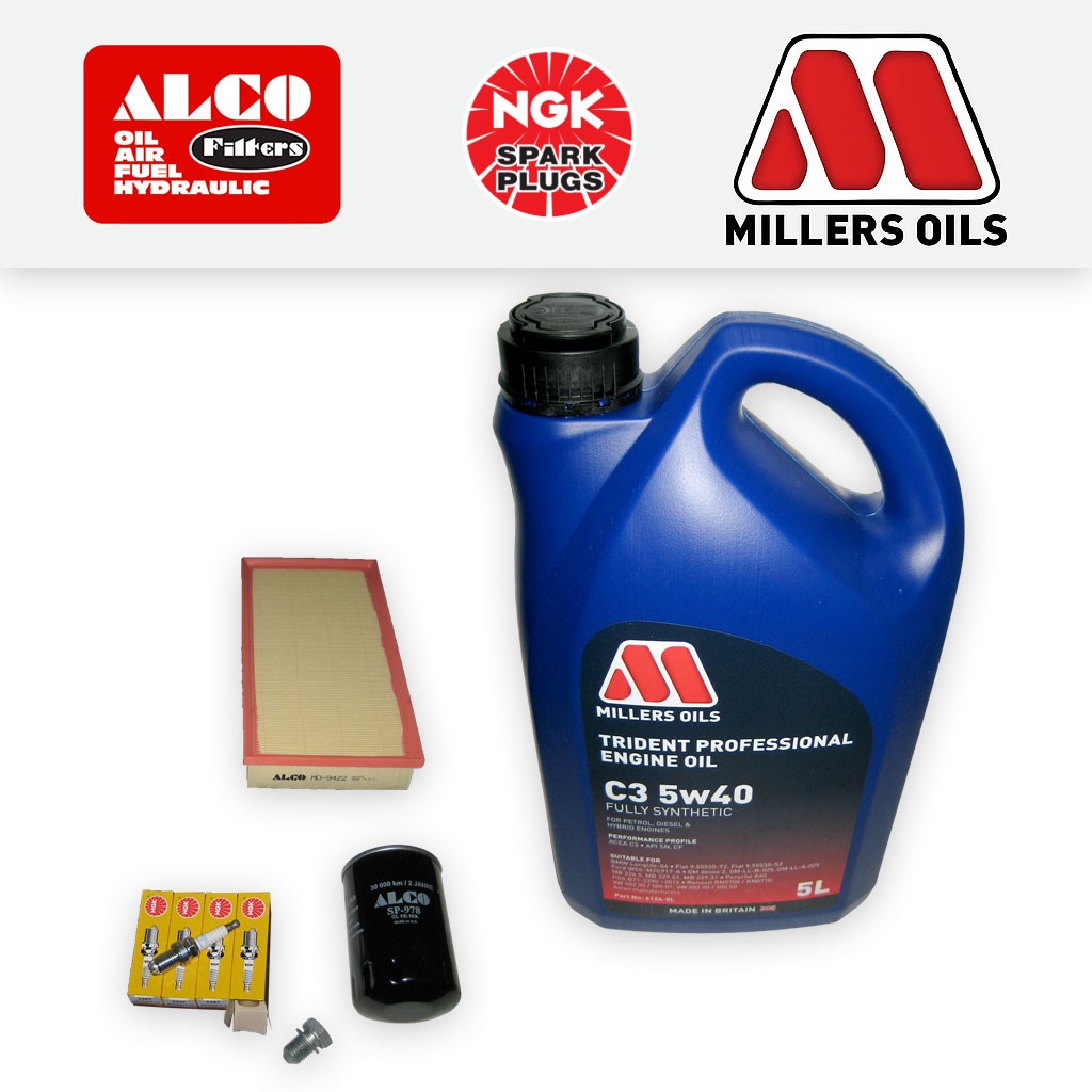SERVICE KIT for VW GOLF MK4 1J 1.6 8V 1.8 2.0 OIL AIR FILTERS PLUGS +OIL (97-06)