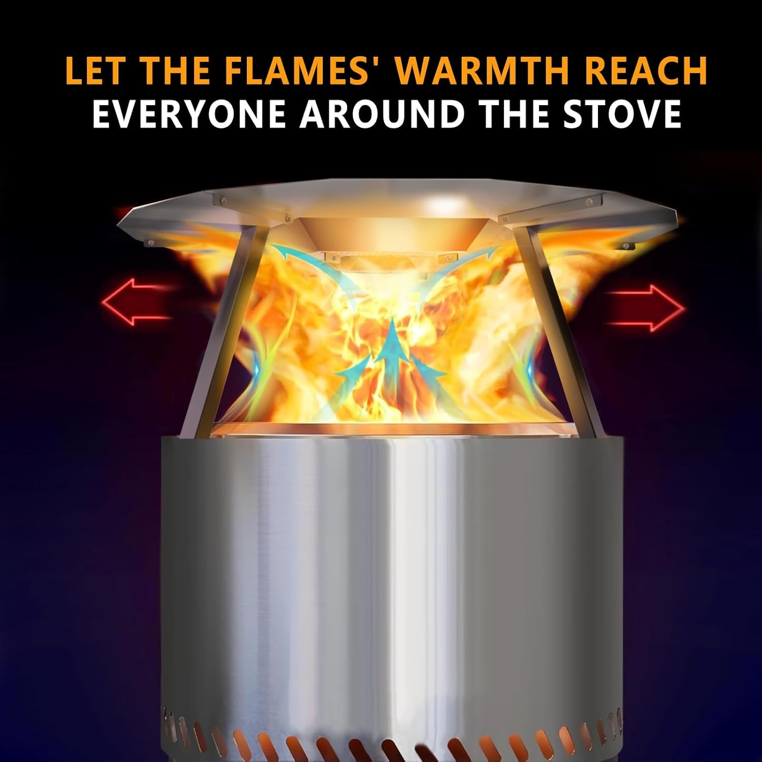 Heat Deflector for Solo Stove Bonfire1.0/2.0 and Other 19.5" Fire Pit - Accessor