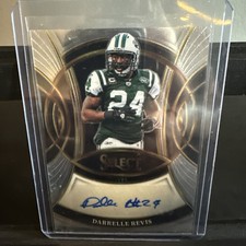 Darrelle Revis 2025 Panini Select Prizm Signatures Auto #SP-DRS New York Jets