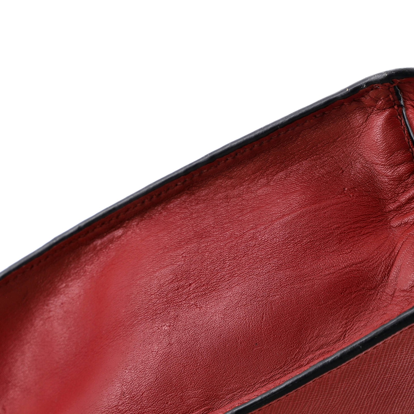 Prada Envelope Flap Chain Shoulder bag Saffiano Leather Small thumbnail 6