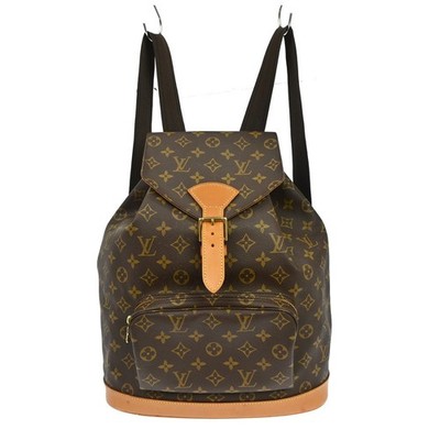Best05 LOUIS VUITTON MONTSOURIS GM BACKPACK MONOGRAM M51135 SD1925 RQ03616