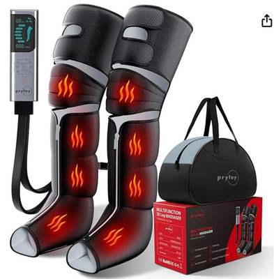 #ad #ad Leg Massager with Heat and Compression Foot Massager for Circulation and Pain $78.75