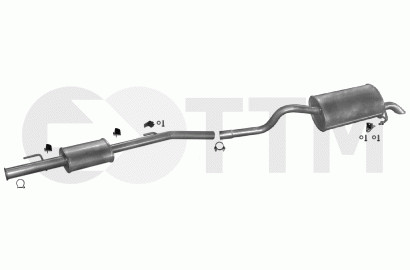 Silencieux Clio 2 1.6 défaillant ? Ligne échappement neuve pour contrôle technique