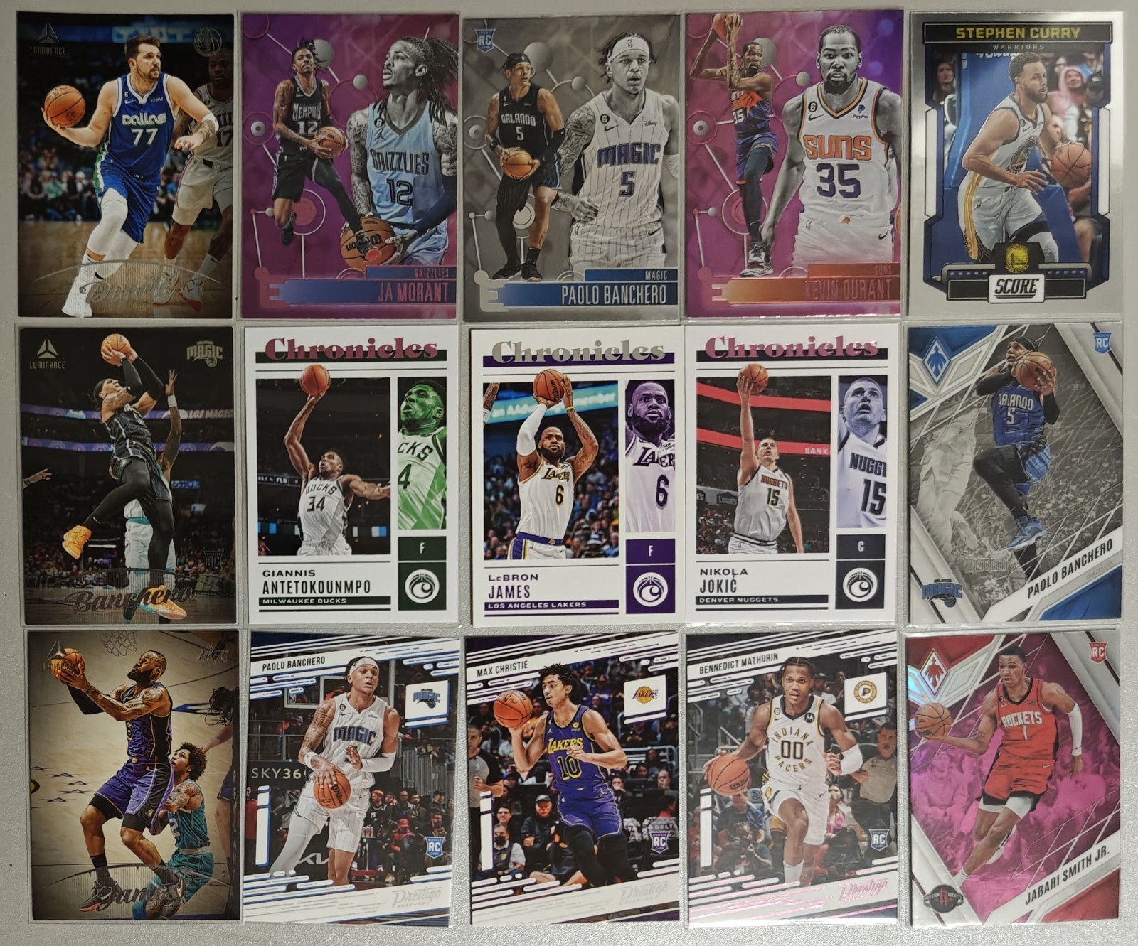 2022-23 Panini Chronicles Complete Your Set U-Pick