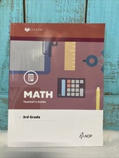 Alpha Omega Lifepac 3rd grade Math Teachers G...