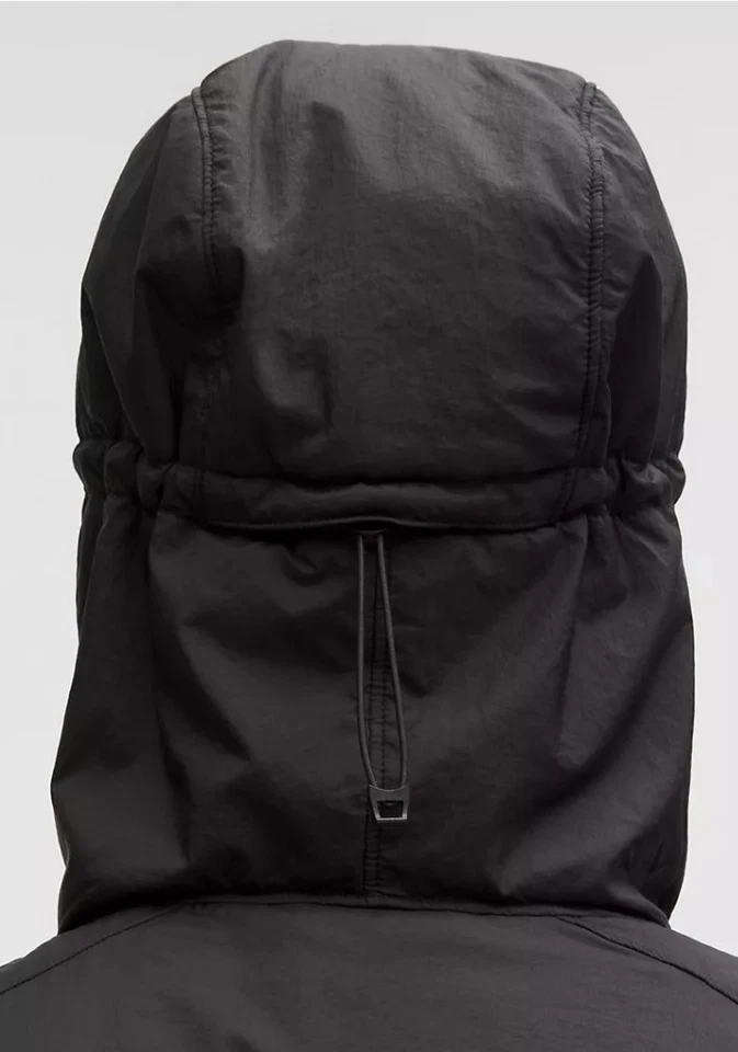 Lululemon Men’s InsulEight Cold-Weather Run Shell Jacket Black Sz L - Image 2 of 4