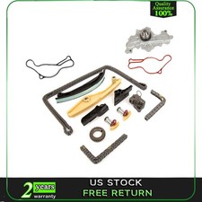 Timing Chain Kit Water Pump Fit 13-16 Ford Edge Taurus Lincoln MKS MKX 3.5 3.7L