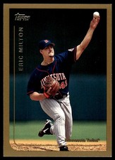 Eric Milton 1999 Topps Chrome #156 Twins MLB READ FREE SHIPPING AutographDen