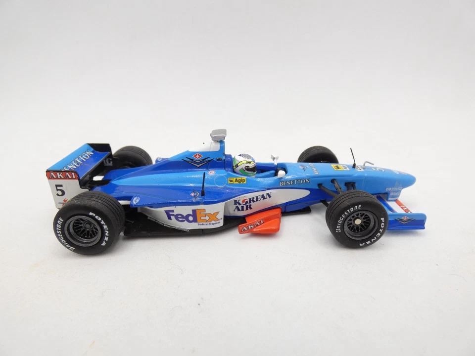 Benetton Playlife B198 Giancarlo Fisichella #5 1998 1/43 Minichamps F1 Formule 1 - Photo 2/2