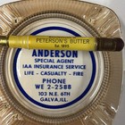 Vintage Galva Illinois Advertising Items Galva Creamery & Anderson Insurance — photo 4