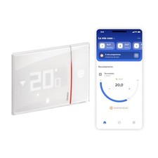 (TG. Singolo) BTICINO SXW8002 Termostato WiFi 220V, Smarther2 with Netatmo, Term