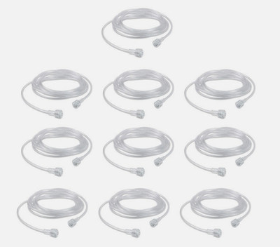 1658A Compatible Disposable Sample Line Gas Clear for Philips Two Males (10Pcs)