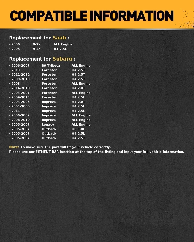 17840N New KAC Starter for SAAB 9-2X 2005-2006 2003-2018 Forester 1.4 KW 9T CCW - Image 2 of 4