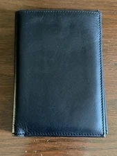 Rare American Express Centurion Black/green Leather Wallet