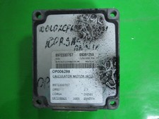 ECU Engine Control Unit Opel Corsa C 1.7DTI 09391259 8972333707 Isuzu TX2
