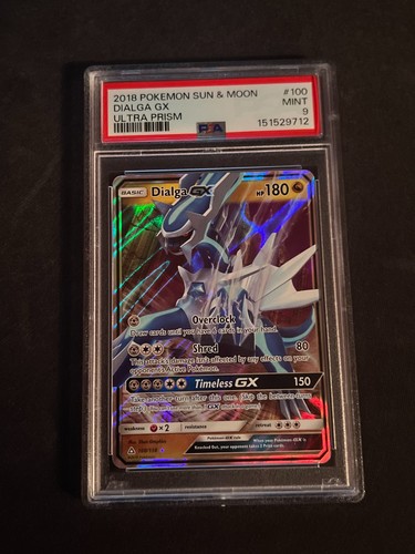 Dialga-GX graded PSA 9 for sale on eBay