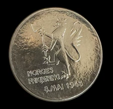 Norway 200 Kroner 1980- 35th Anniversary of WWII Liberation - Royal Mint UNC