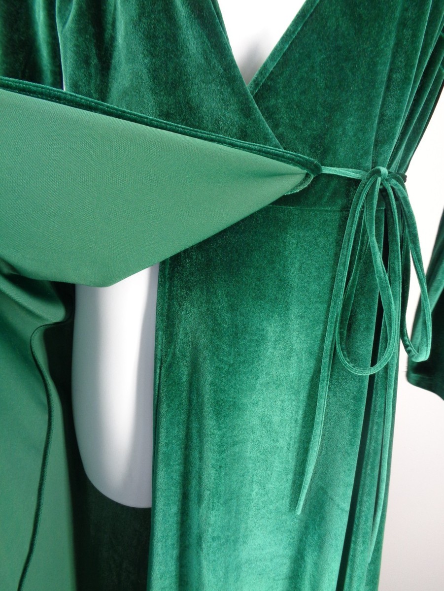 esmerelda velvet wrap maxi dress Esmerelda Velvet Wrap Maxi Dress