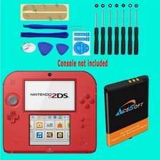 High Grade 1500mAh Upgraded Battery Screwdriver Tools for Nintendo 2DS FTR-001