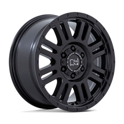 Black Rhino YELLOWSTONE MATTE BLACK WHEELS: 17x8, 5x130, 45mm, 1780YWN455130M78