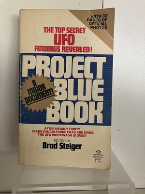 Project Blue Book ~ Brad Steiger ~ 1976 - Vintage Aliens UFOs Conspiracy