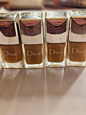 4 X CHRISTIAN DIOR VERNIS NAIL POLISH - 0.33 OZ/10 ML CAMEL 622