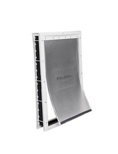 PetSafe Never Rust Dog Cat Plastic Door, X-Large, Pets Up to 220 lb Paintable