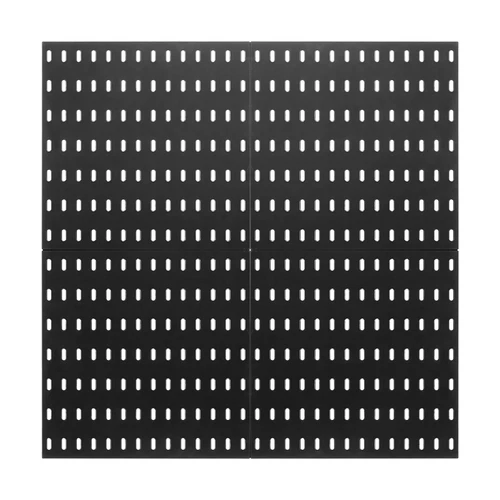 VEVOR 4x pared de herramientas pared perforada pared de orificio de herramienta pizarra enchufable 28x28 cm con accesorios - Imagen 11 de 12