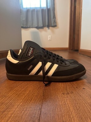 adidas Men's Samba - Size 12.5 - Black And White  