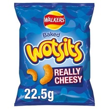 Walkers Wotsits Cheese Grab Bag Crisps Really 32 x 22.5g FAST AND FREE DELIVERY