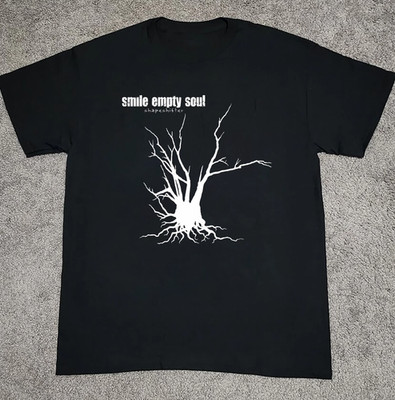 Smile Empty Soul Band Shapeshifter Album Cotton Black S-5XL T Shirt AG982