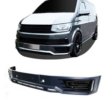 Cup Frontspoiler Lippe schwarz matt passend für VW T6 Bj. 2015-2019