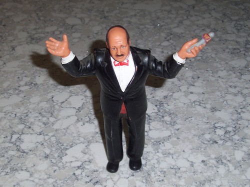 Vintage 1986 Titan LJN Mean Gene Okerlund Rubber F...