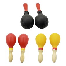 Sand Hammer Maraca Rattle Shaker Percussion for Party Baby Maracas Educational