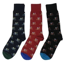 Paul Smith Men's Stylish Cycling Rabbit Socks, 3 Pairs [Parallel Import]