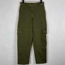 Wilfred Free Aritzia Mid-Rise Maeve Cargo Pant Army Green Size 8