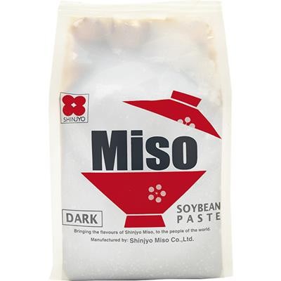 Miso dunkle Suppenpaste 500g - Shinjyo Miso