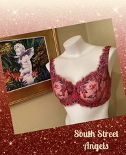 SOMA  RUBY RED / MAJESTIC PLUM  SPECIAL EDITION SENSUOUS SHEER UW BRA  36DD