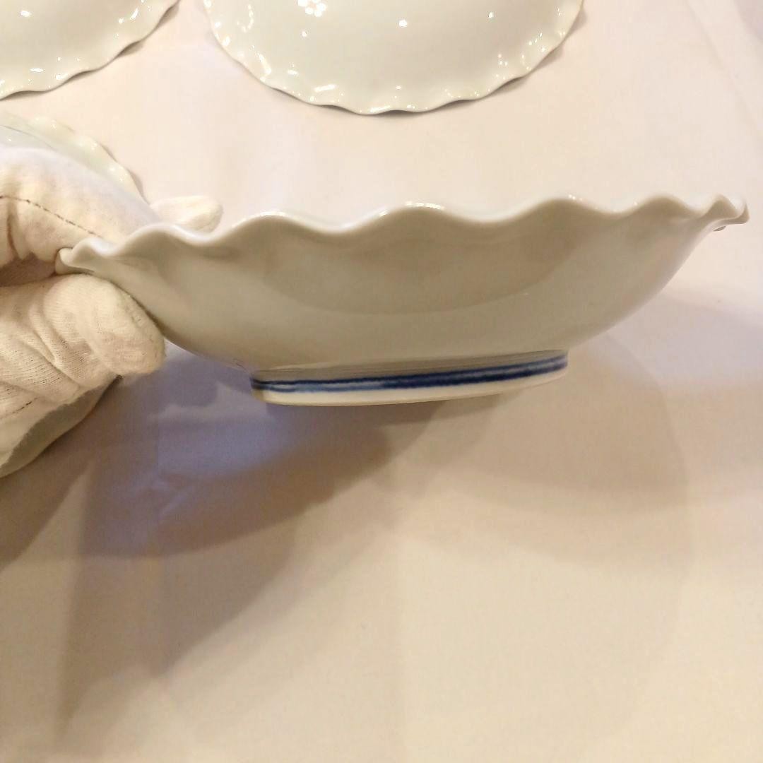 Shin kiln Aoka Ijinsan deep bowl & plate 5 items /Only USA DDP shipping