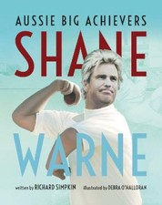 Shane Warne (Aussie Big Achievers) by Richard Simpkin [Paperback]
