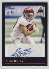 2021 Leaf Memories 1992 Base Purple Spectrum /30 Slade Bolden #BG-SB1 Auto 06od