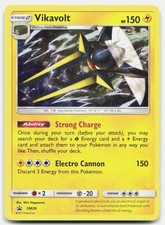 Sole e Luna Promo Vikavolt - SM28 Carta Holo Pokemon P Tcg leggermente giocata