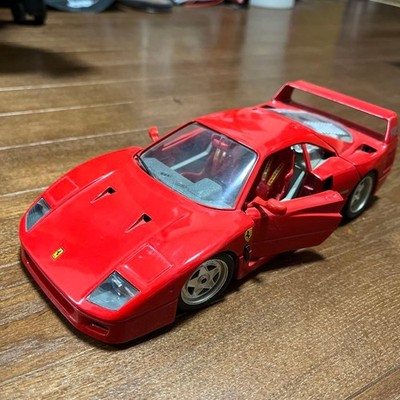 Ferrari F40 1/18 赤色ブラーゴmade in Italy Ferrari F40 1/18 Red Burago made in Italy | eBay