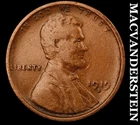 1919-S Lincoln Wheat Cent - Scarce  Better Date  No Reserve  #K1666