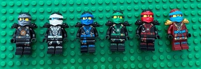 LEGO NINJAGO JAY cole zane nya kai lloyd Deepstone Armor Possession  Minifigure