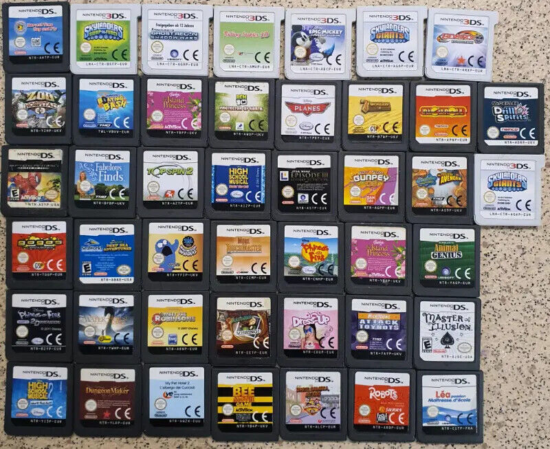 Nintendo DS DSi 2DS 3DS XL Games Updated Regularly Multi-listing